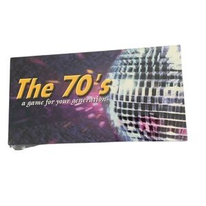 The 70’s Board Game - A Game For Your Generation - Monopoly Format - New Sealed